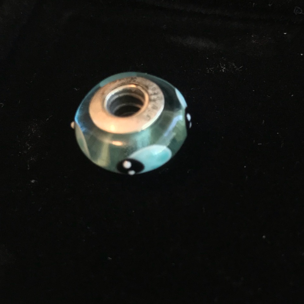 Blue lady bug pandora charm
